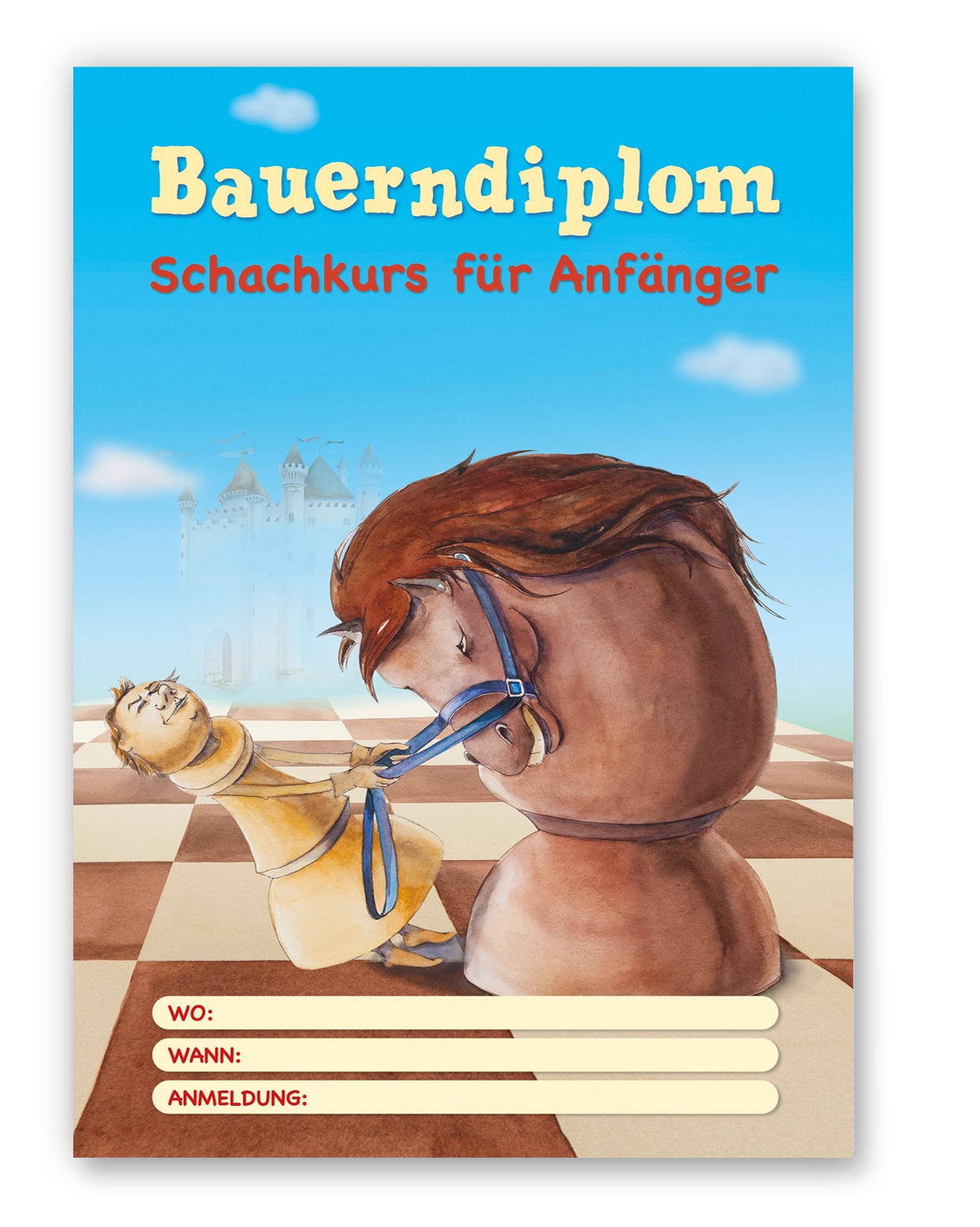 WarumSchach. Bauerndiplom. Kurs-Poster DIN A3 (5 Stk), A4 (10 Stk)11:43