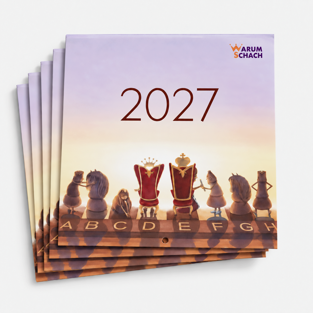 WarumSchach Wandkalender 2027